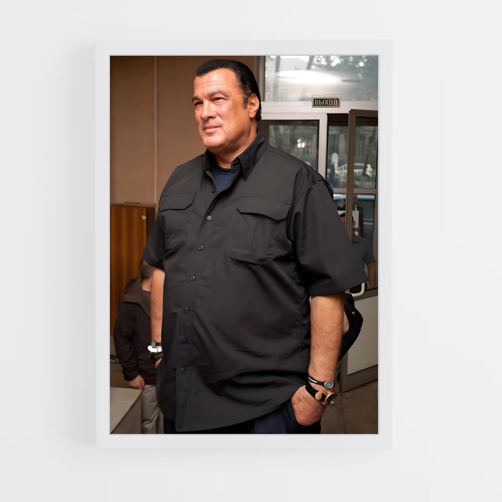 Poster Steven de seagal – affiche Aikido (vue 3)